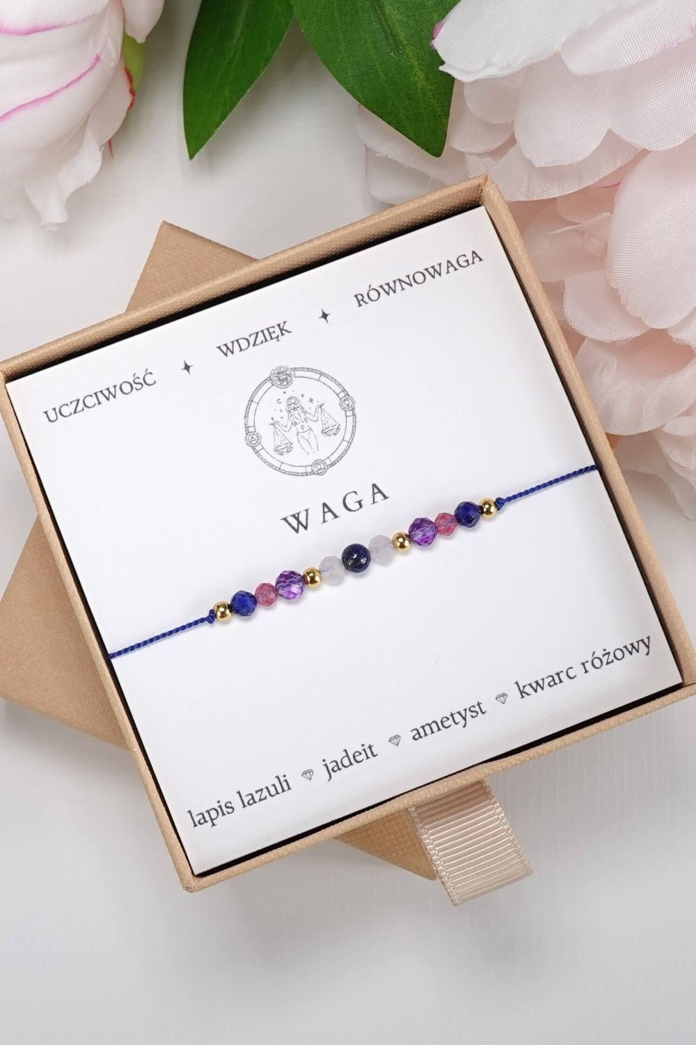 bransoletka Waga lapis lazuli