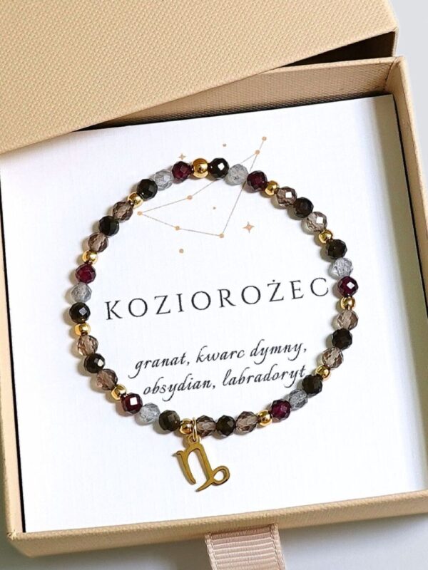 bransoletka zodiakalna Koziorożec
