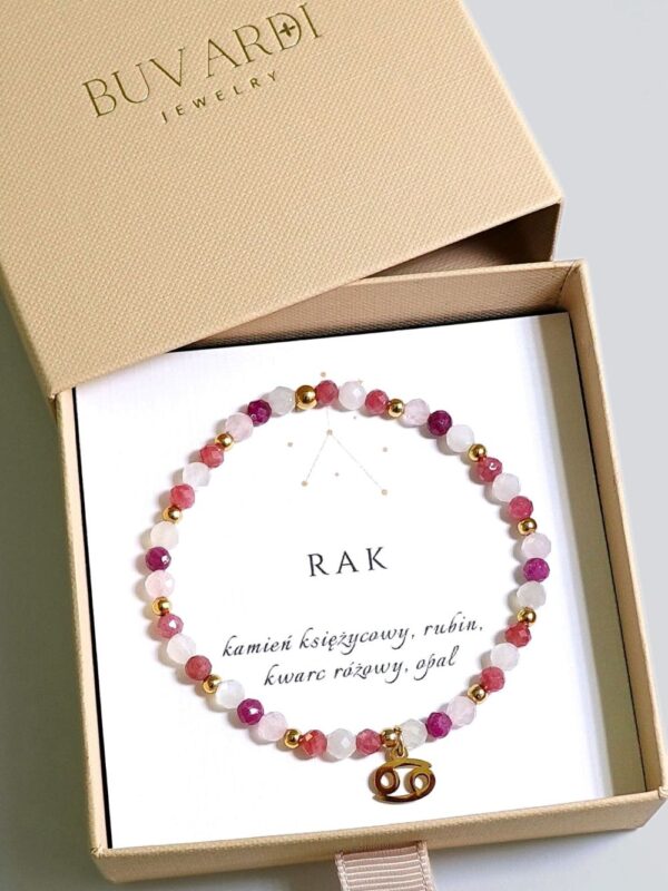 bransoletka znak zodiaku Rak