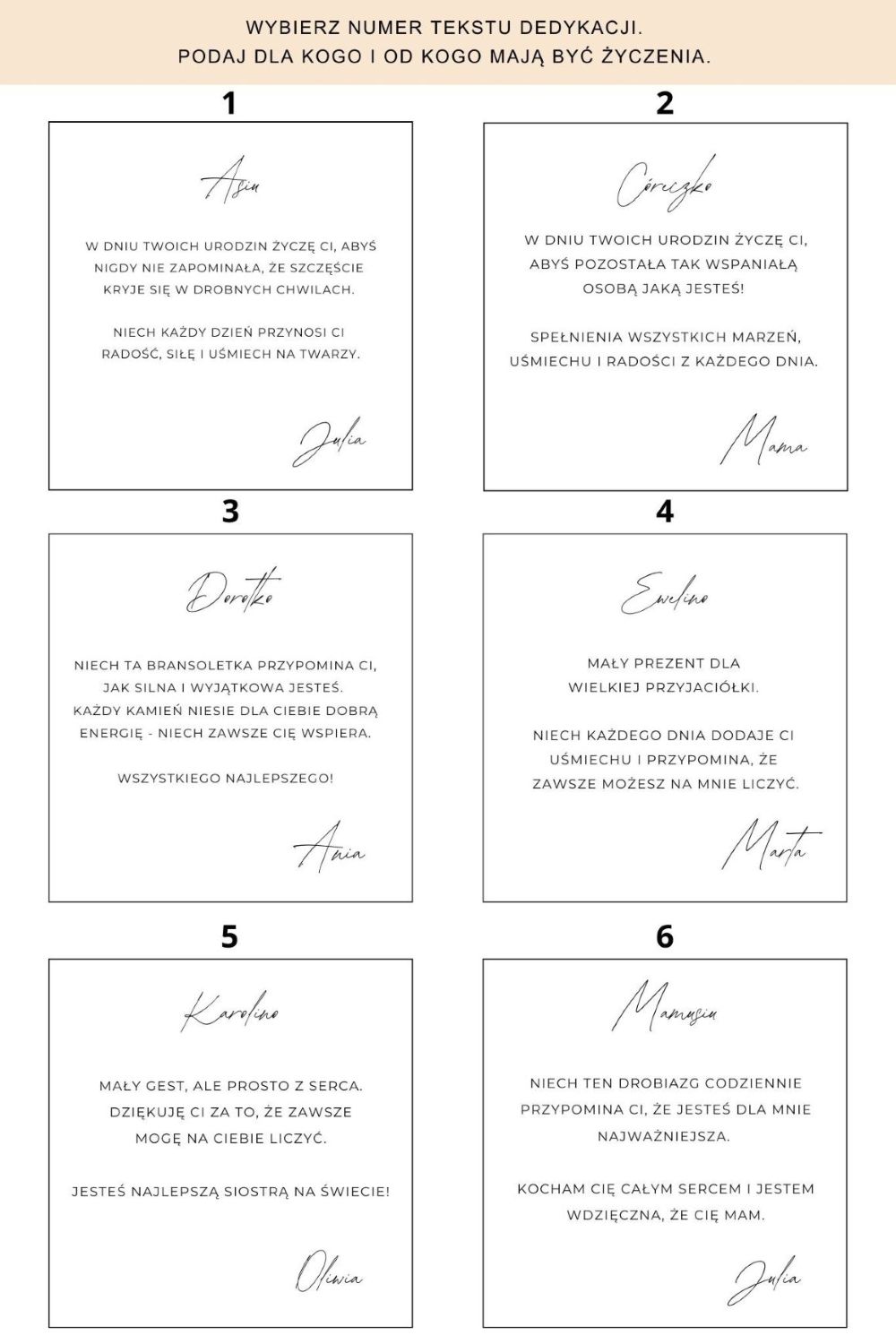teksty życzeń na urodziny i inne okazje
