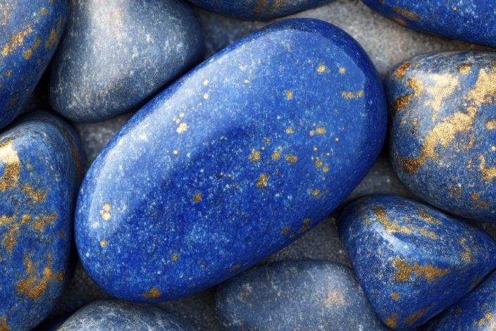 Lapis lazuli -kamień naturalny dla Wagi, znaku zodiaku.