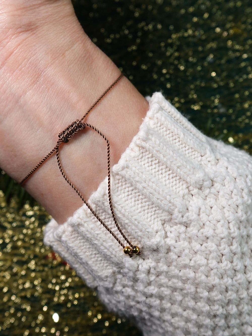 Bransoletka "Życzę Ci Spełnienia Marzeń" – labradoryt, cytryn, ametyst - obrazek 4